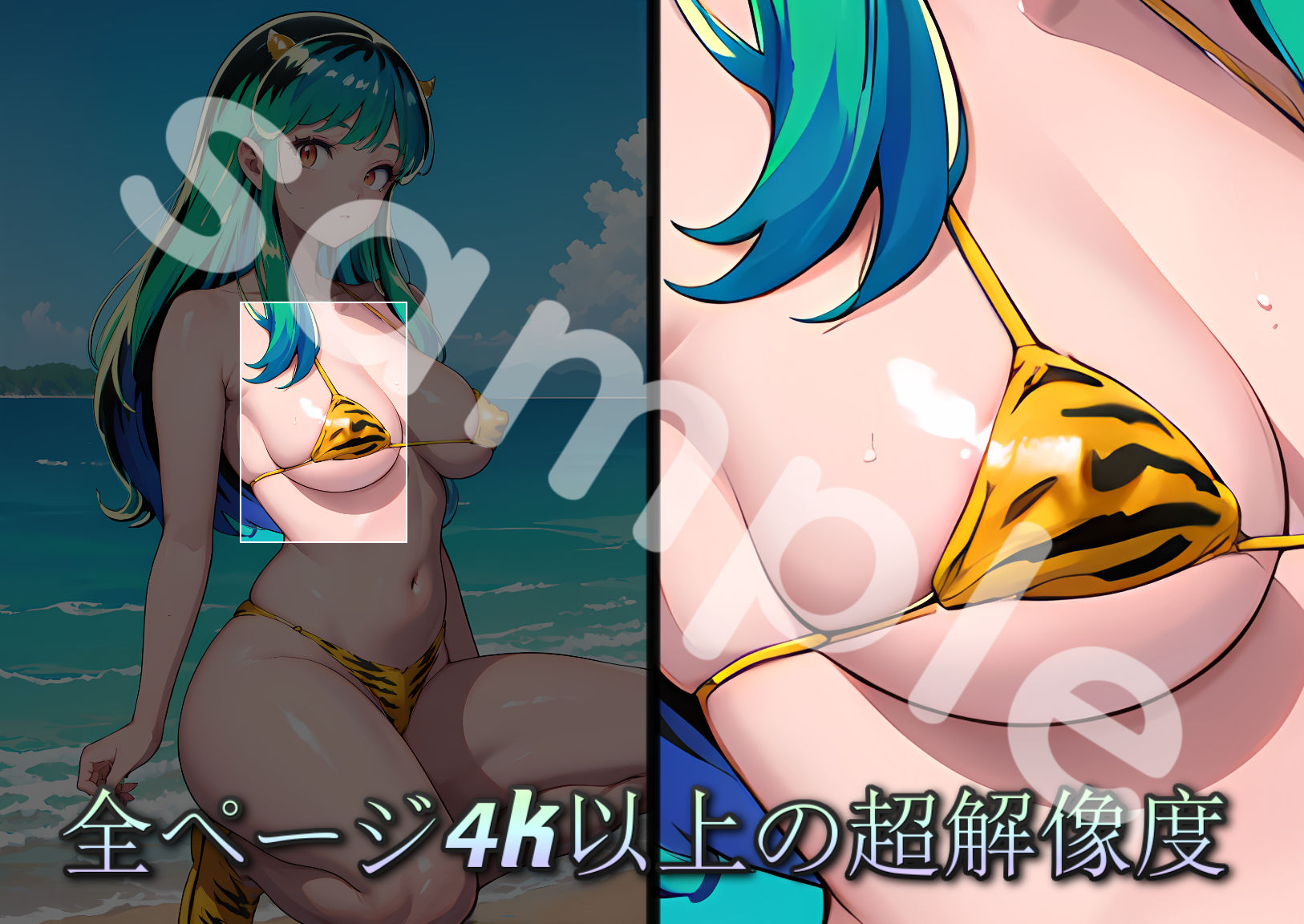 サンプル画像1:うる性やつら ラムちゃんCG集(MOD@AIイラスト) [d_359555]