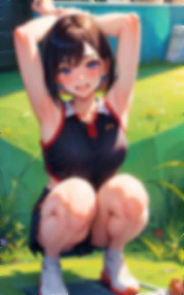 サンプル画像1:テニス少女はえちえちすぎる(panpanyama2) [d_359634]