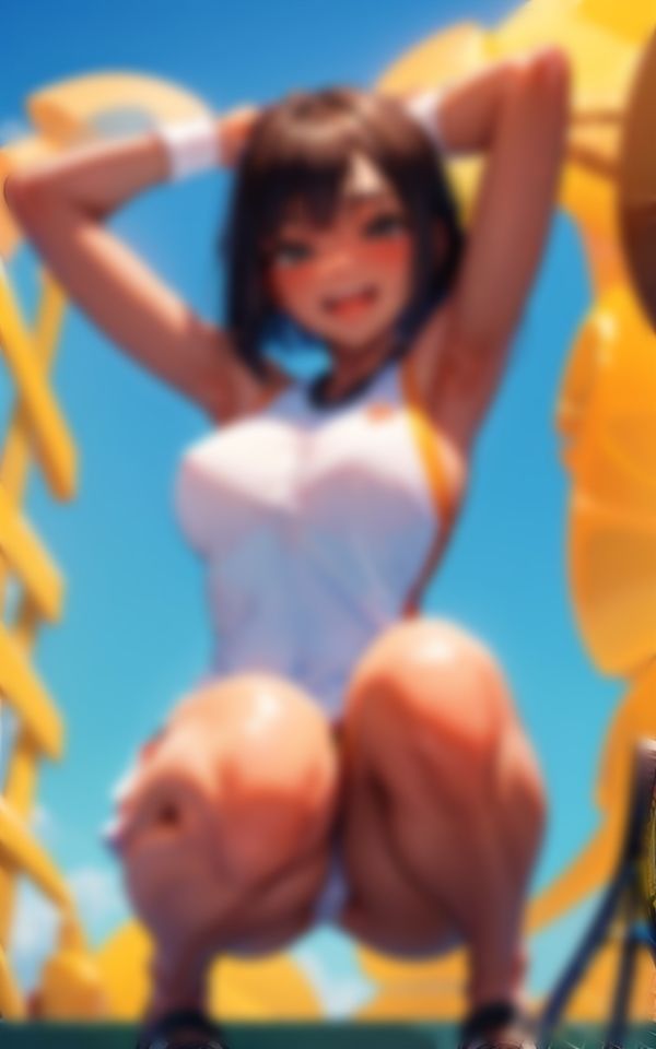 サンプル画像2:テニス少女はえちえちすぎる(panpanyama2) [d_359634]