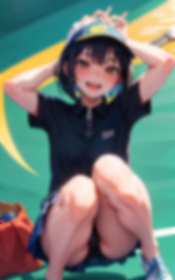 サンプル画像3:テニス少女はえちえちすぎる(panpanyama2) [d_359634]