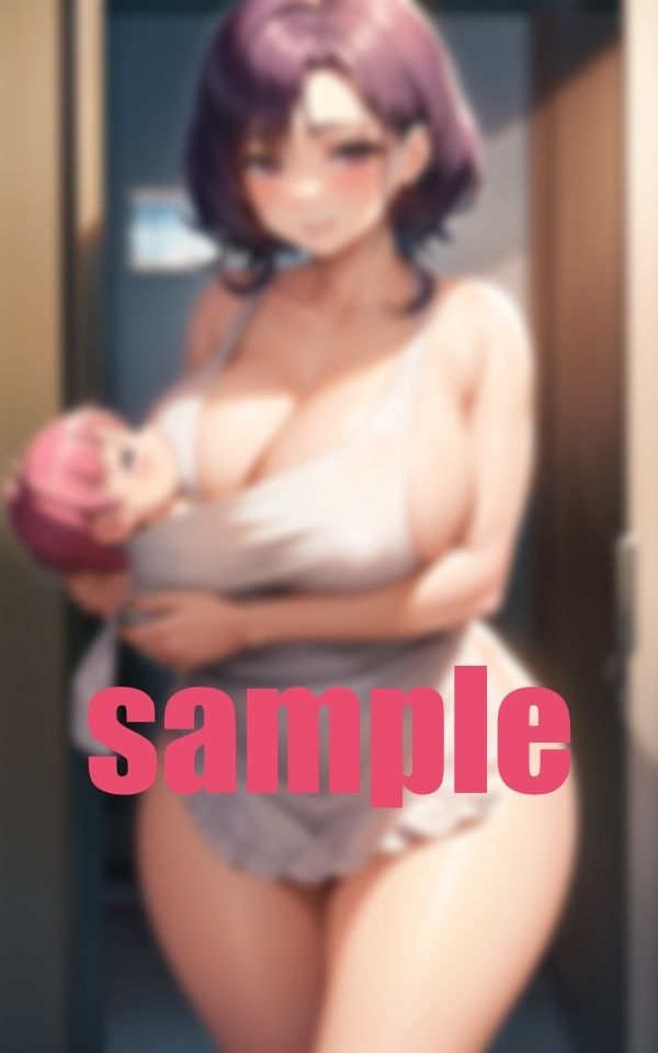 サンプル画像1:園だより-お父様へ！保育士のおっぱいを飲んでどんどん成長しています-(15) [d_359711]