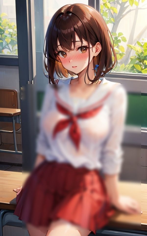 サンプル画像5:透けシャツ学園2 〜くすぐられる羞恥心〜(Chu-Cream) [d_359724]