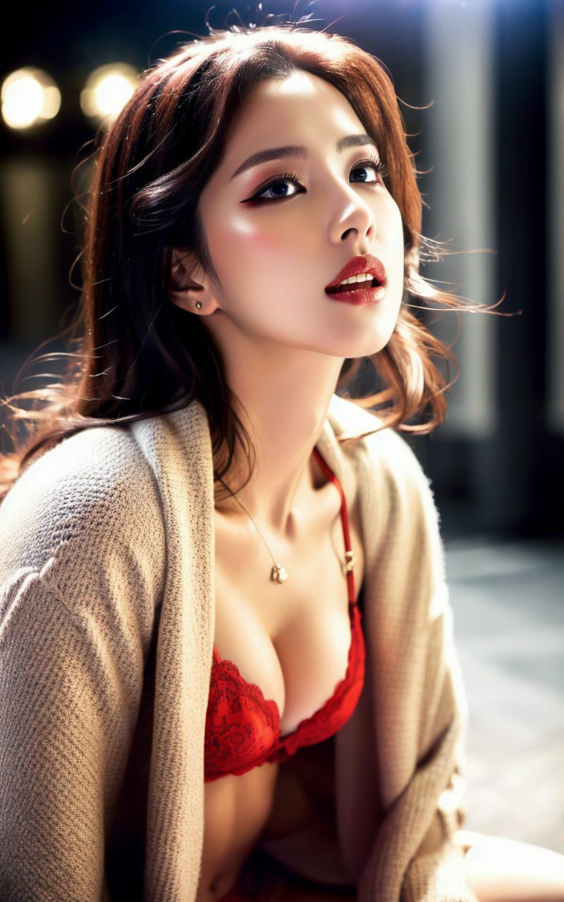 サンプル画像2:【超高画質グラビア写真集】露出狂のしたぎ。ぬきの50枚〜1巻〜(ハードマニアック【AI実写】) [d_359754]