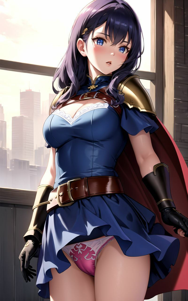 サンプル画像6:【超高画質グラビア写真集】陵●女騎士のしたぎ。ぬきの50枚〜1巻〜(ぬきぬきCG【AI】) [d_359755]