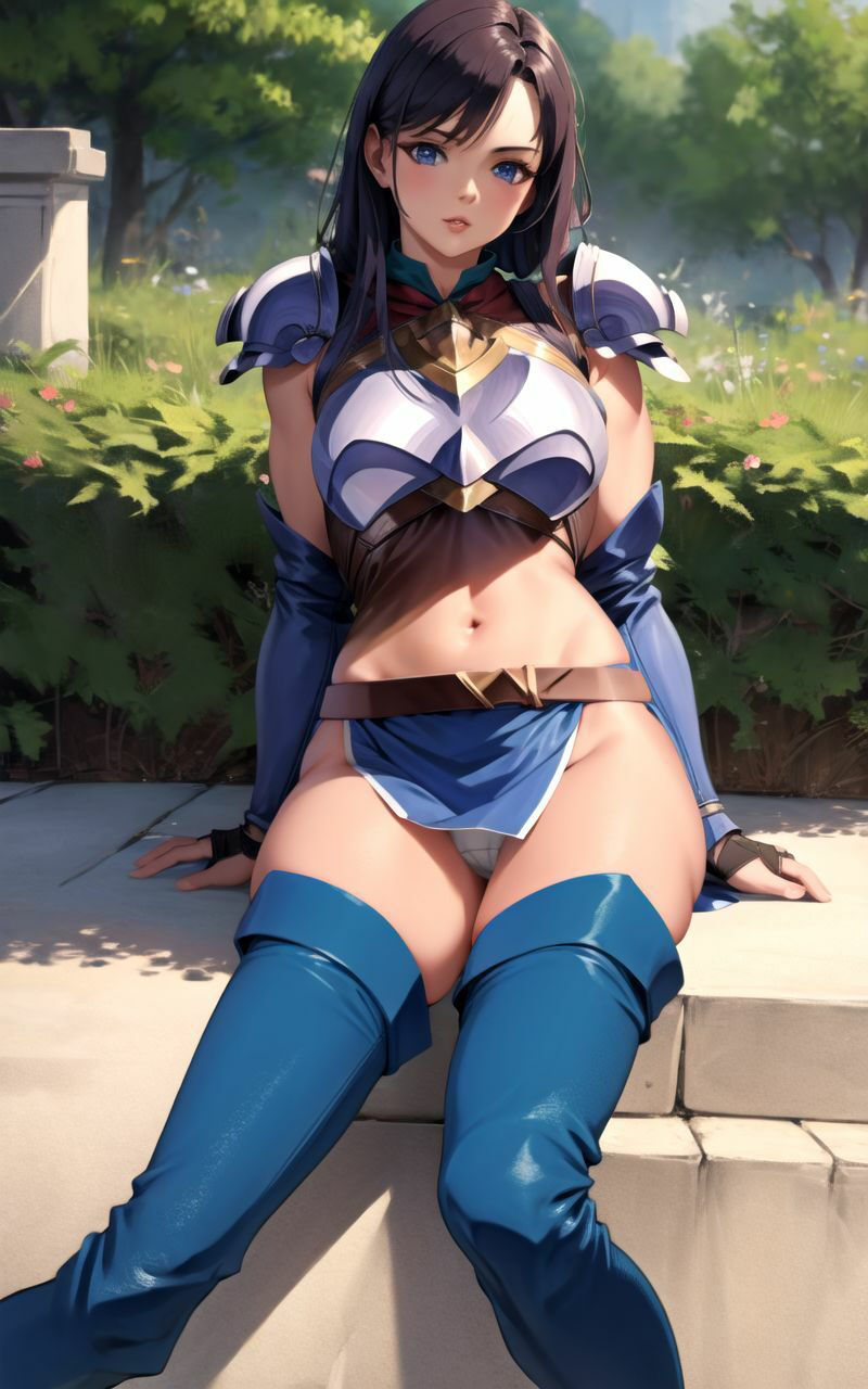 【超高画質グラビア写真集】陵●女騎士のしたぎ。ぬきの50枚〜1巻〜の画像8