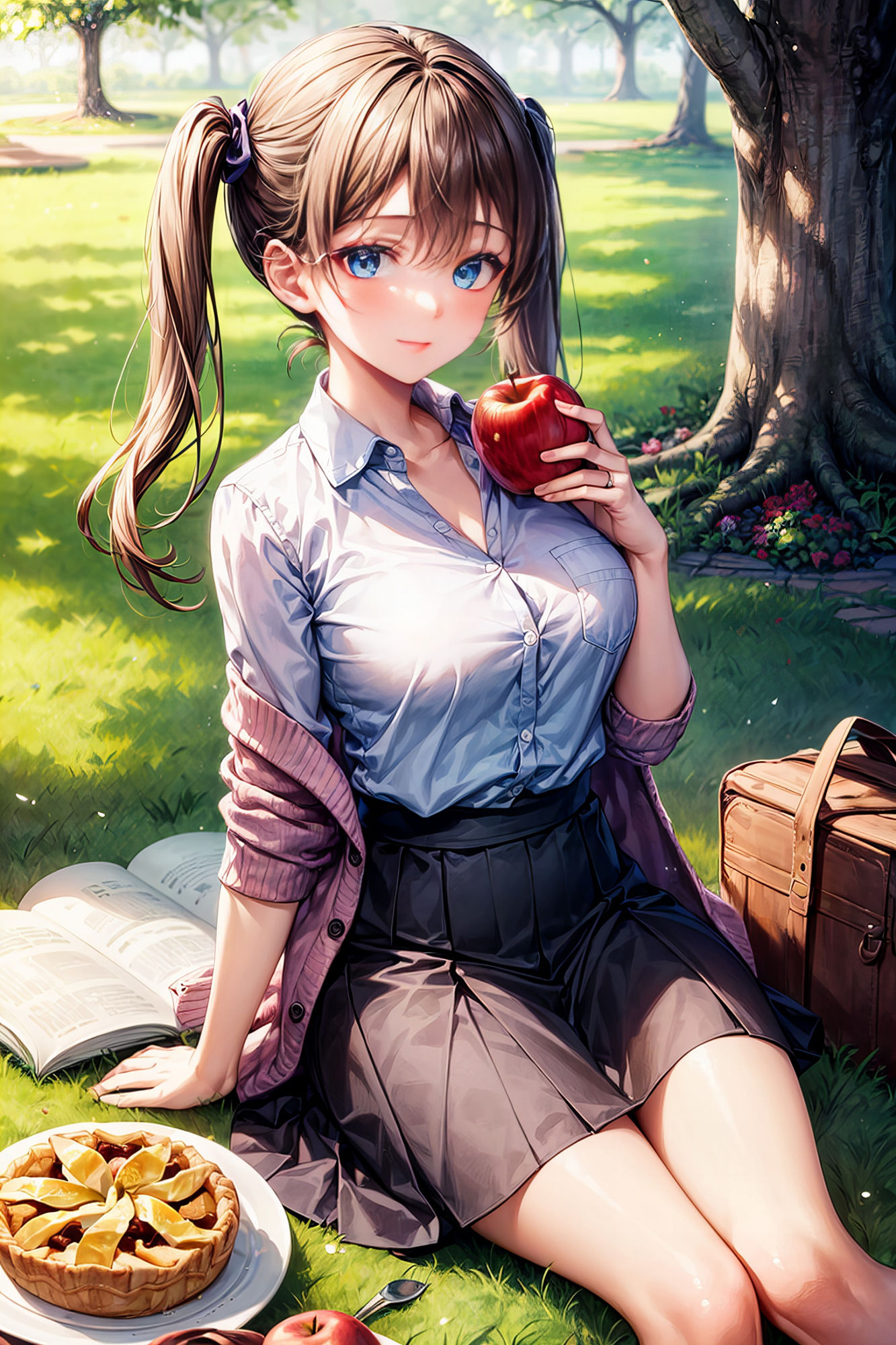 サンプル画像2:ジュクジュク ピクニック(ピクセル詩人) [d_359793]