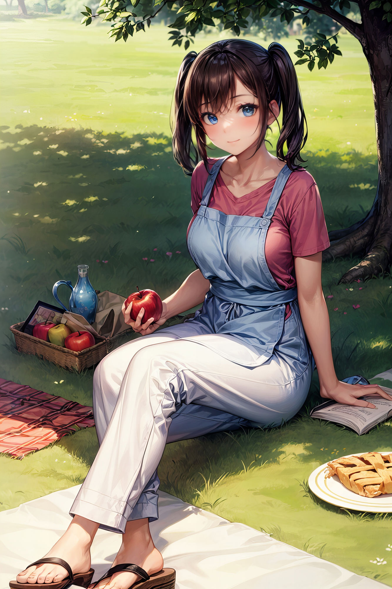 サンプル画像4:ジュクジュク ピクニック(ピクセル詩人) [d_359793]