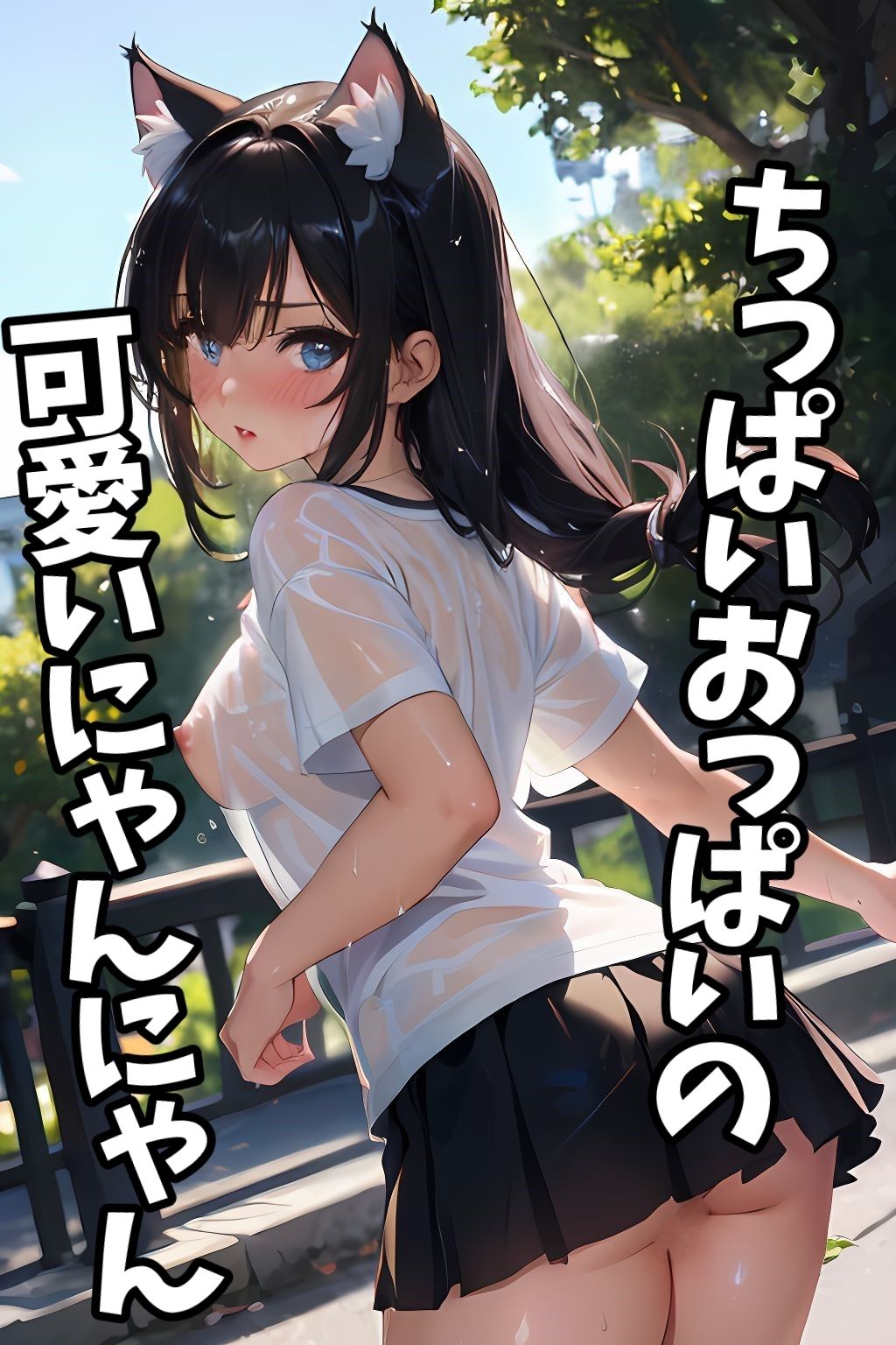 サンプル画像2:ちっぱいキャット(ANIANI AI) [d_359880]