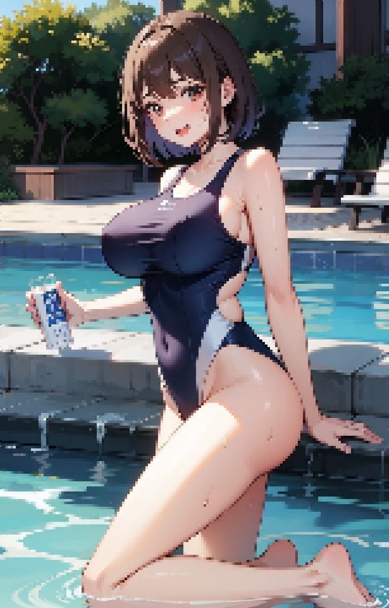 サンプル画像2:水泳部 肉便器化計画(発射2秒前) [d_359886]