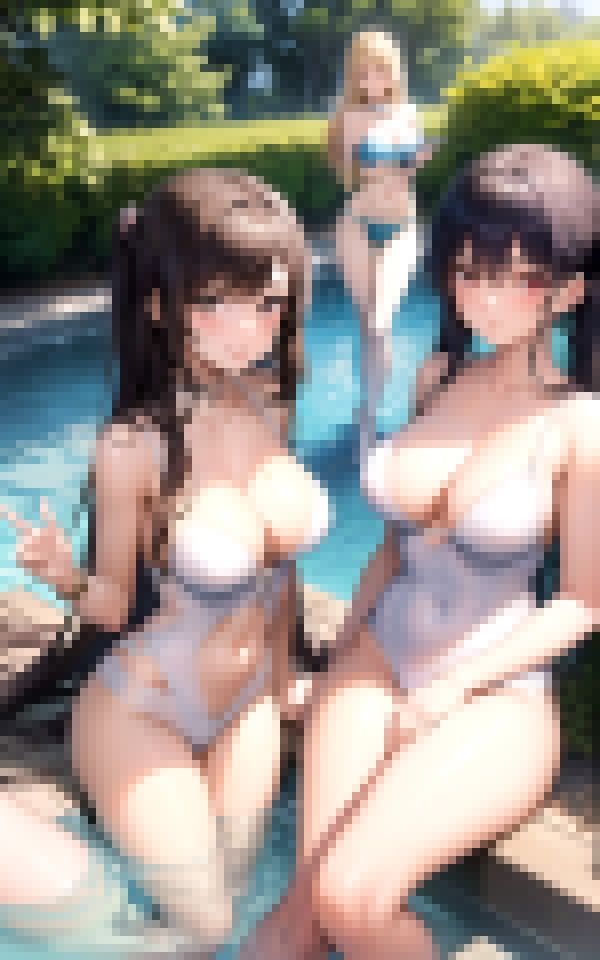 サンプル画像3:素人個人ハーレム撮影会(シンセンスセンセーションズ) [d_359888]