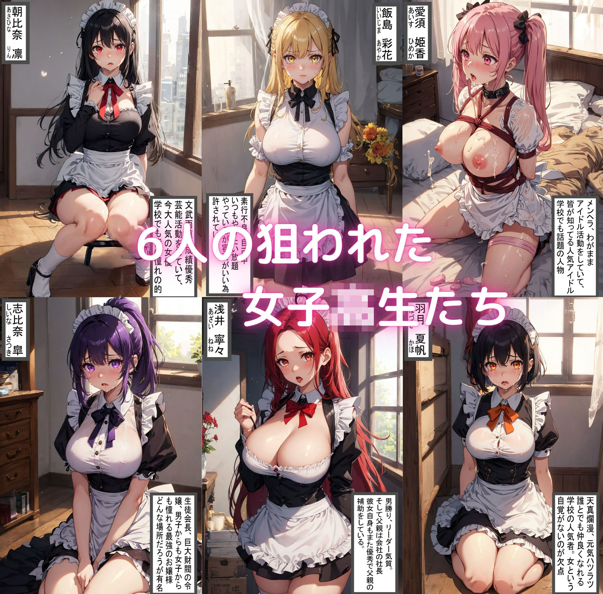 サンプル画像1:全員わからせ調教屋敷【女子校生編】(ゆゆの森) [d_359991]