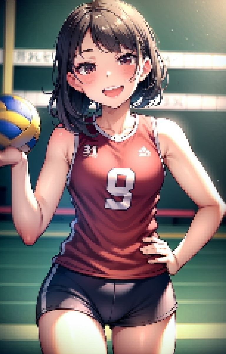 サンプル画像4:バレー部JK達と濃密合宿セックス！！(やらシコ) [d_360068]