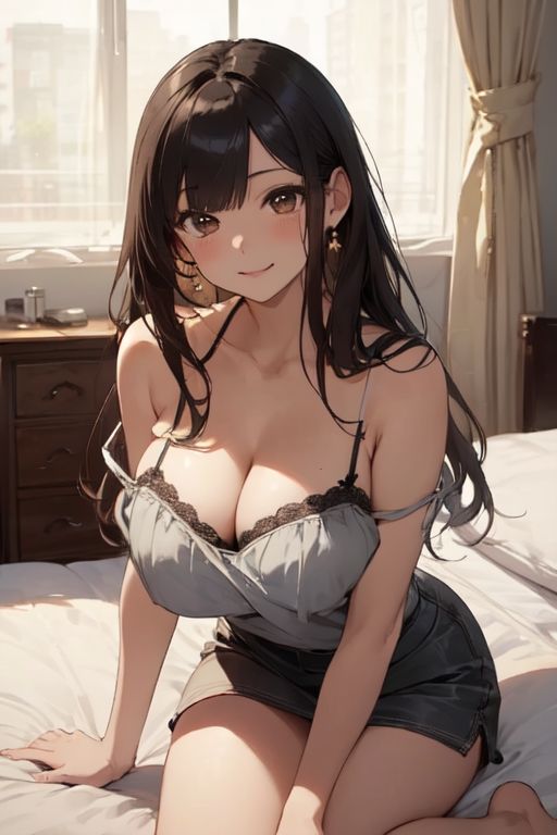 サンプル画像6:黒髪清楚系アイドルはエッチ大好きなド淫乱でした(ちょこびっち) [d_360069]