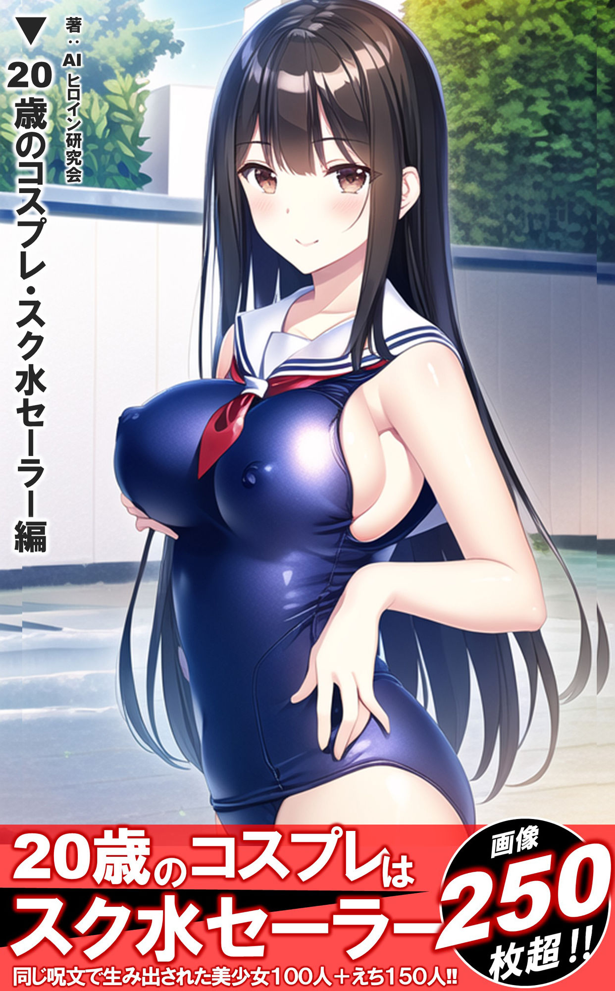 サンプル画像4:1つの呪文で生み出された100人のAI妄想美少女-総集編【No.1-10から厳選美女900人編】(AIヒロイン研究会) [d_360176]