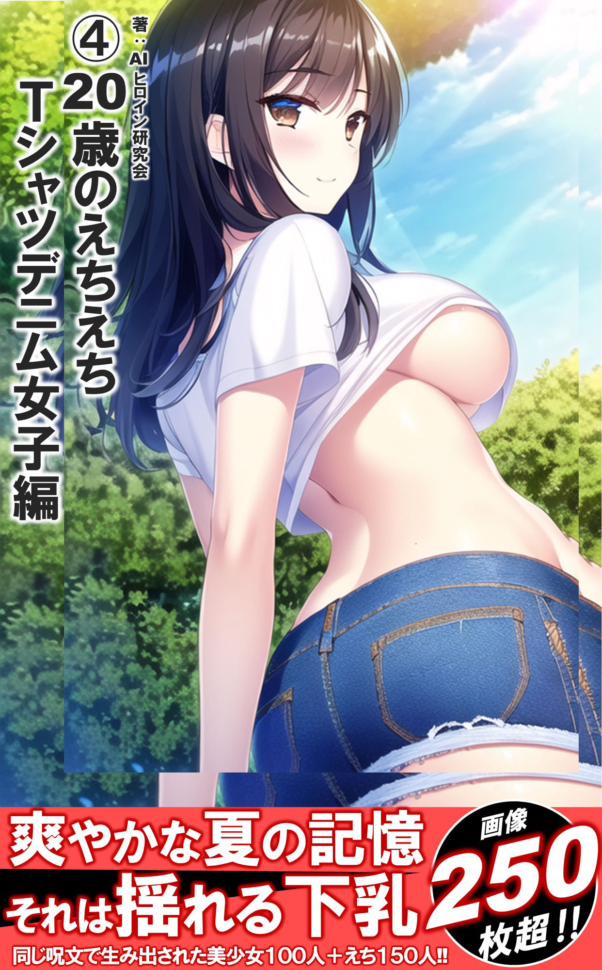 サンプル画像6:1つの呪文で生み出された100人のAI妄想美少女-総集編【No.1-10から厳選美女900人編】(AIヒロイン研究会) [d_360176]