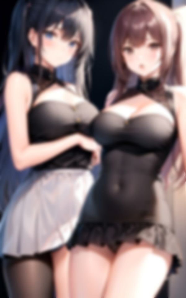 サンプル画像2:きわどい衣装で童貞くんを誘惑してくる淫乱露出美女(AIレボリューション) [d_360204]