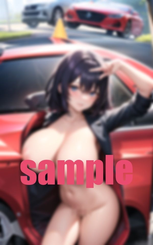 煽られたい！信号で停車中後ろの車の女性が降りてきて…のサンプル画像 6