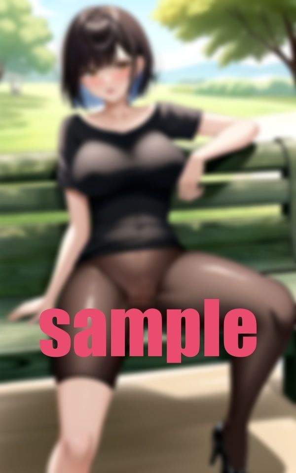 サンプル画像2:公園管理日記「誰かに監視されてる気がする」(寵AI一身) [d_360278]