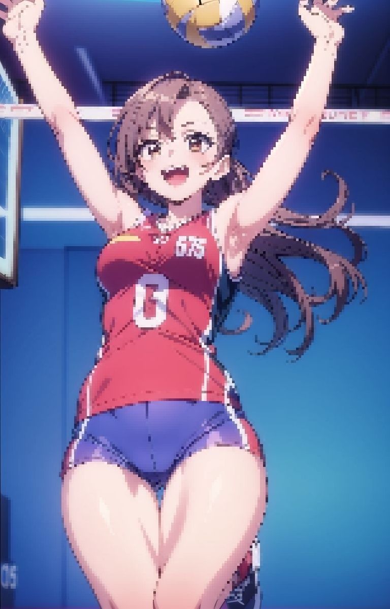 サンプル画像1:「こんなに射精たの？」バレー部女子をオナホ扱い！(ましゅまろしょこら) [d_360310]