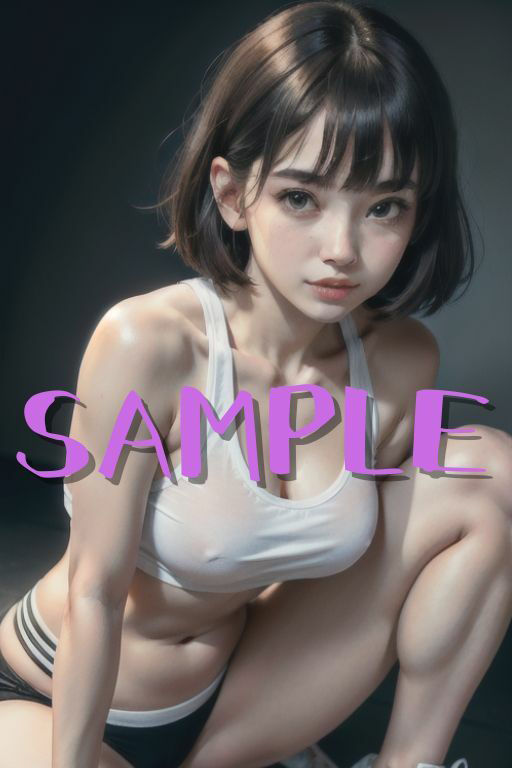 サンプル画像1:職場の男性会員にハメられた見習いインストラクター(生成美女まにあ) [d_360376]