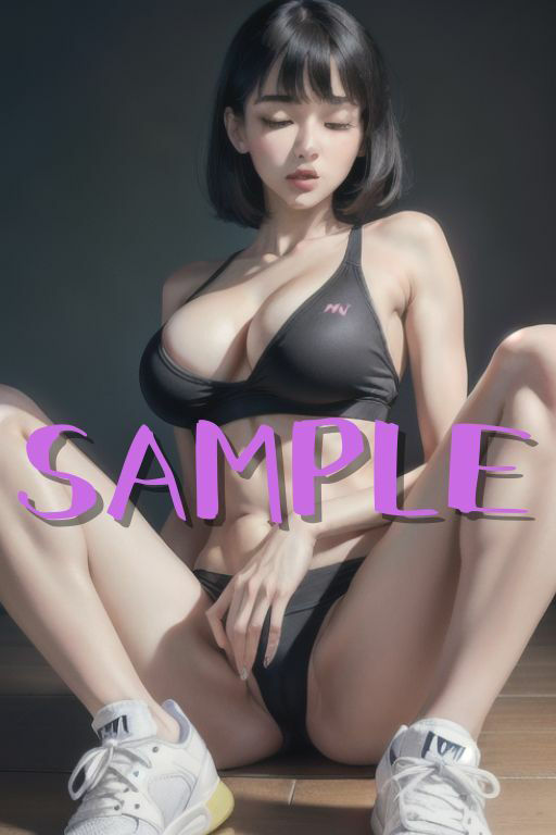 サンプル画像2:職場の男性会員にハメられた見習いインストラクター(生成美女まにあ) [d_360376]