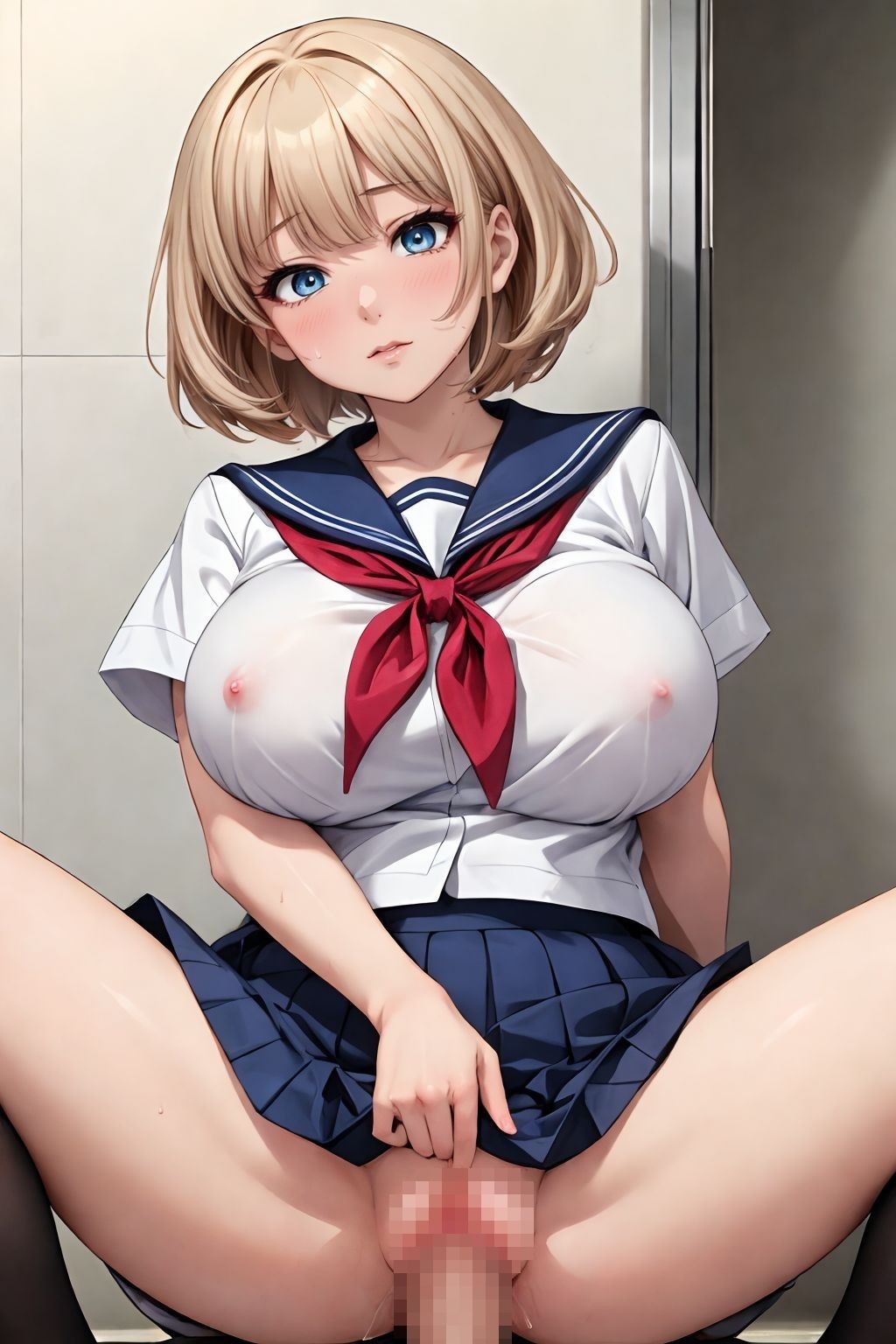 サンプル画像6:激撮！爆乳学園美女 Vol.2(健康一番) [d_360437]