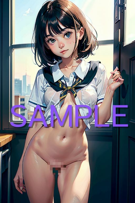 サンプル画像2:校内露出が最近のトレンドらしい(YNHC) [d_360441]