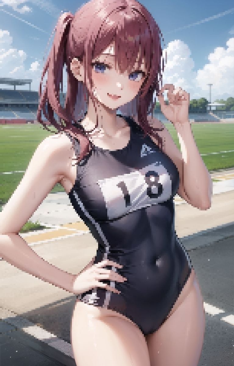 サンプル画像4:汗だく陸上部と濃密ハーレム合宿？(虹のふもと) [d_360491]