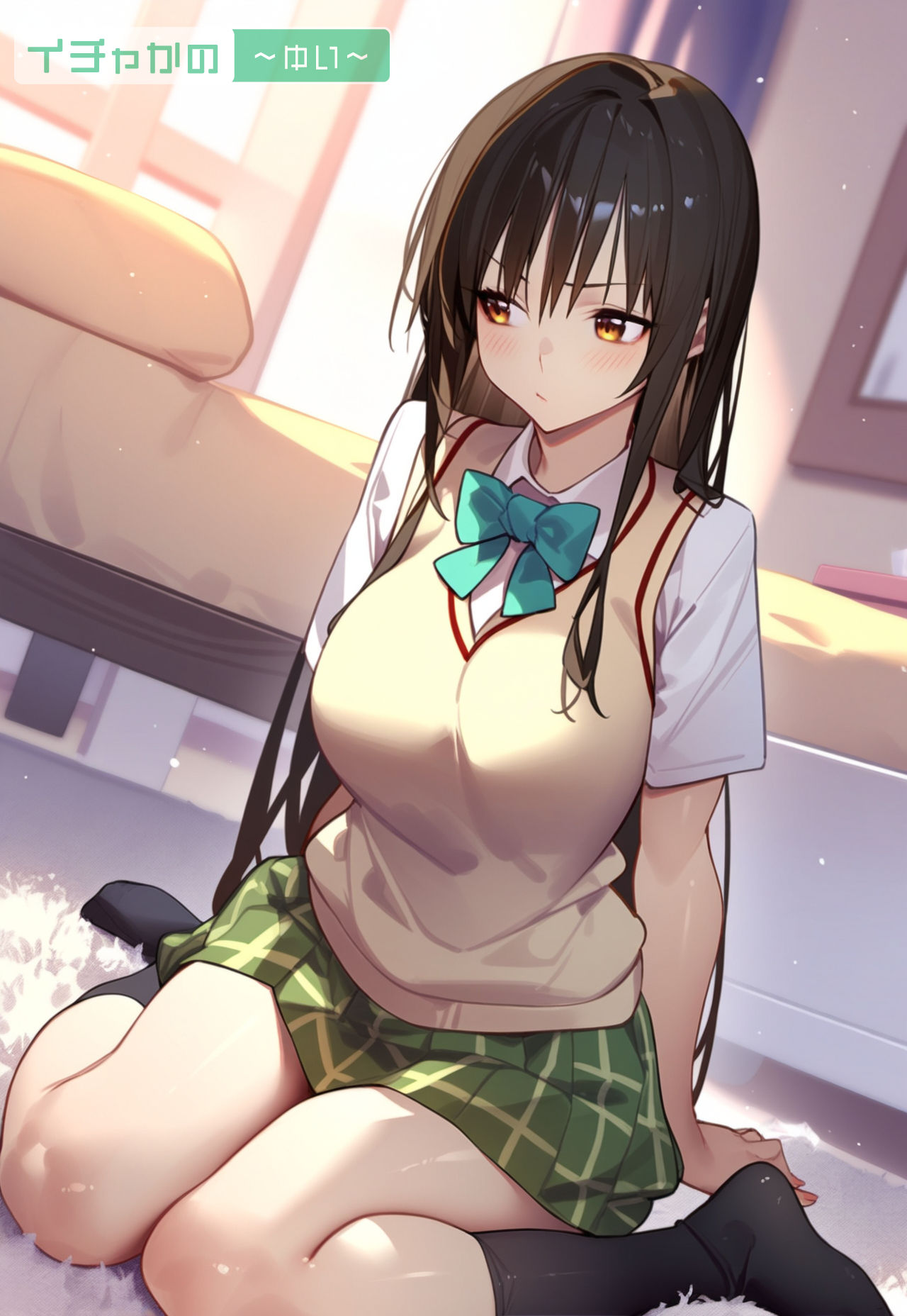 サンプル画像4:イチャかの 〜 ゆい 〜(胸きゅん観測所) [d_360498]