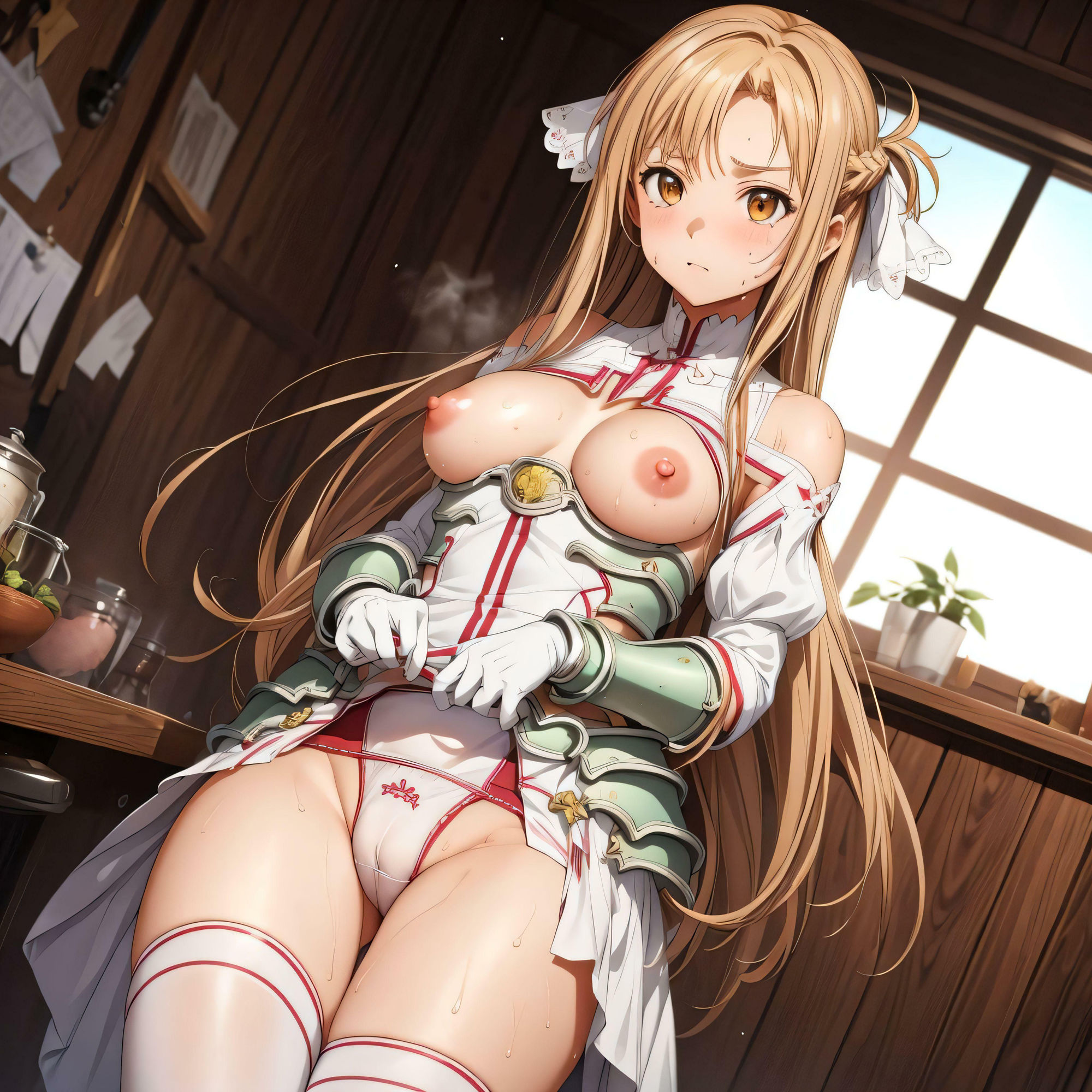 サンプル画像4:ソードパンツオンライン ア○ナの私生活(おもちゃ箱) [d_360548]