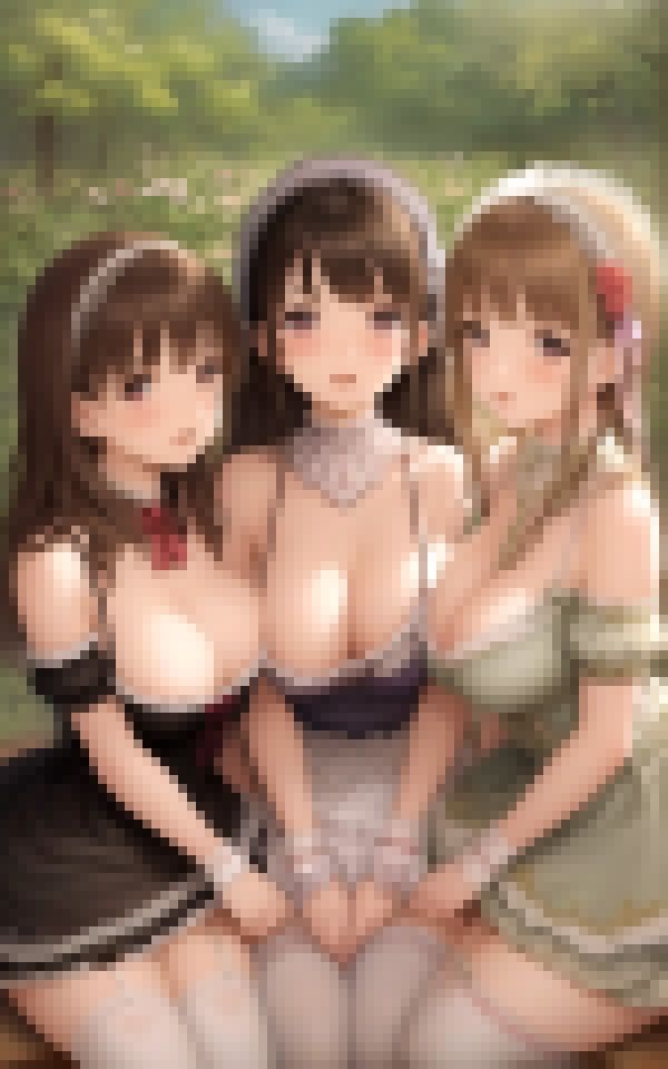 サンプル画像2:今日のお嫁さん選び？(ファンタジーフレームズフォージ) [d_360571]