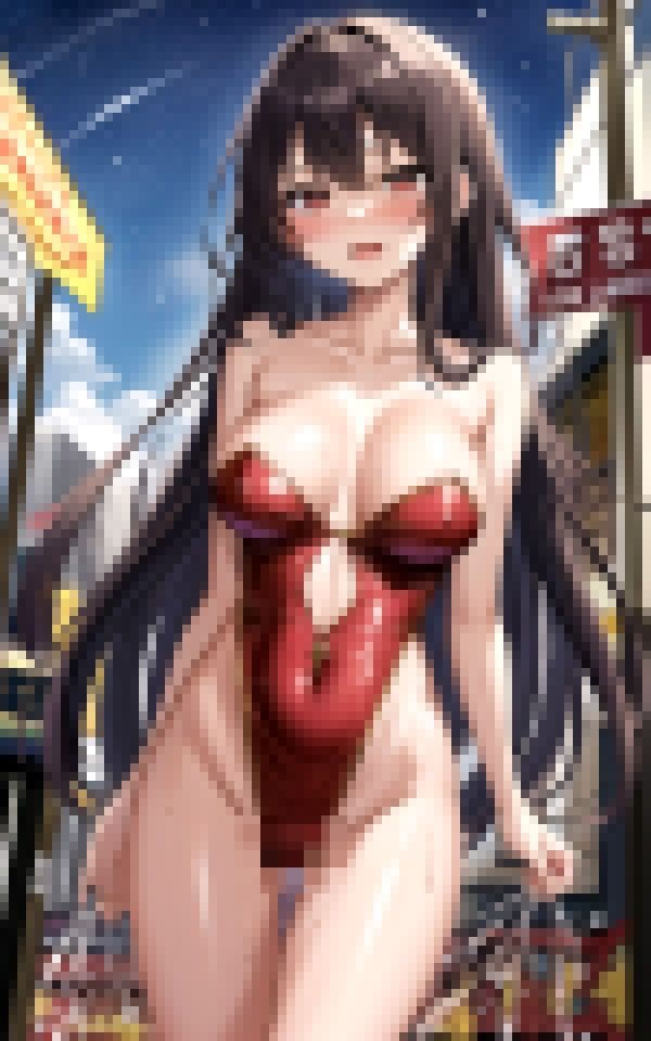 サンプル画像1:街中美人集(淫乱の海) [d_360598]