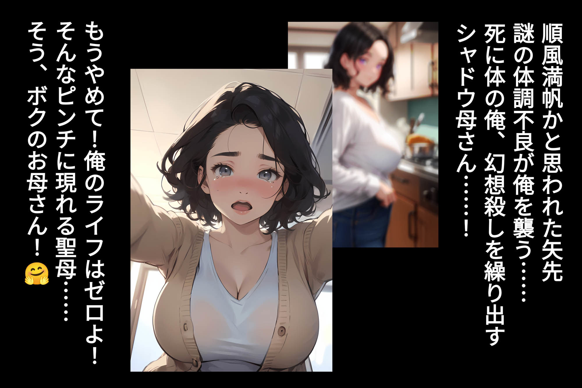 サンプル画像3:母さんが母性を全開にしてきたので全力で甘えてみた(mamaya) [d_360600]