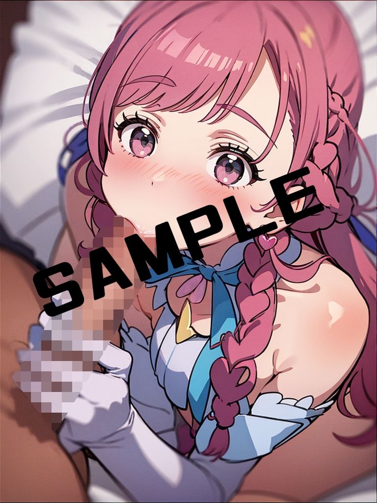 サンプル画像2:ひろがるスカイのように拡がる プリキュ〇 キュ〇プリズム 虹ヶ〇ましろの練習(アダルトコンテンツ作成工房) [d_360648]