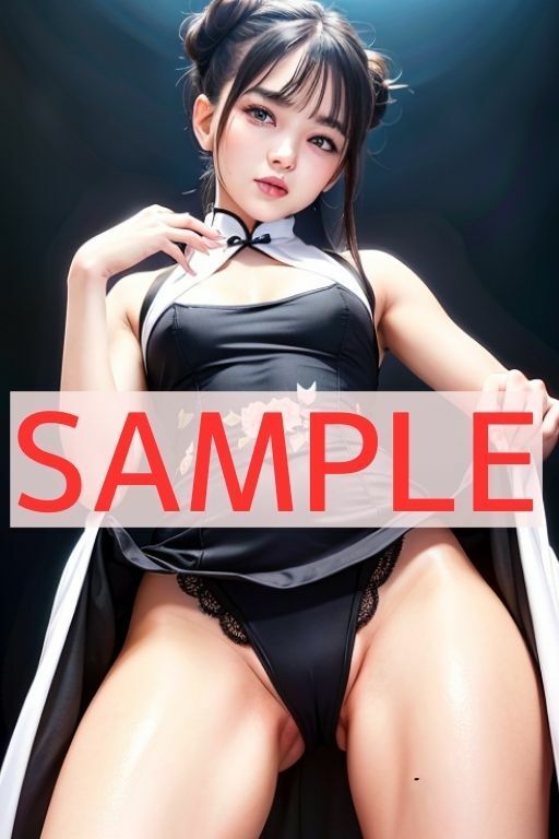 サンプル画像6:チャイナ＋貧乳の破壊力はヤバい！！(AI美女氏) [d_360739]