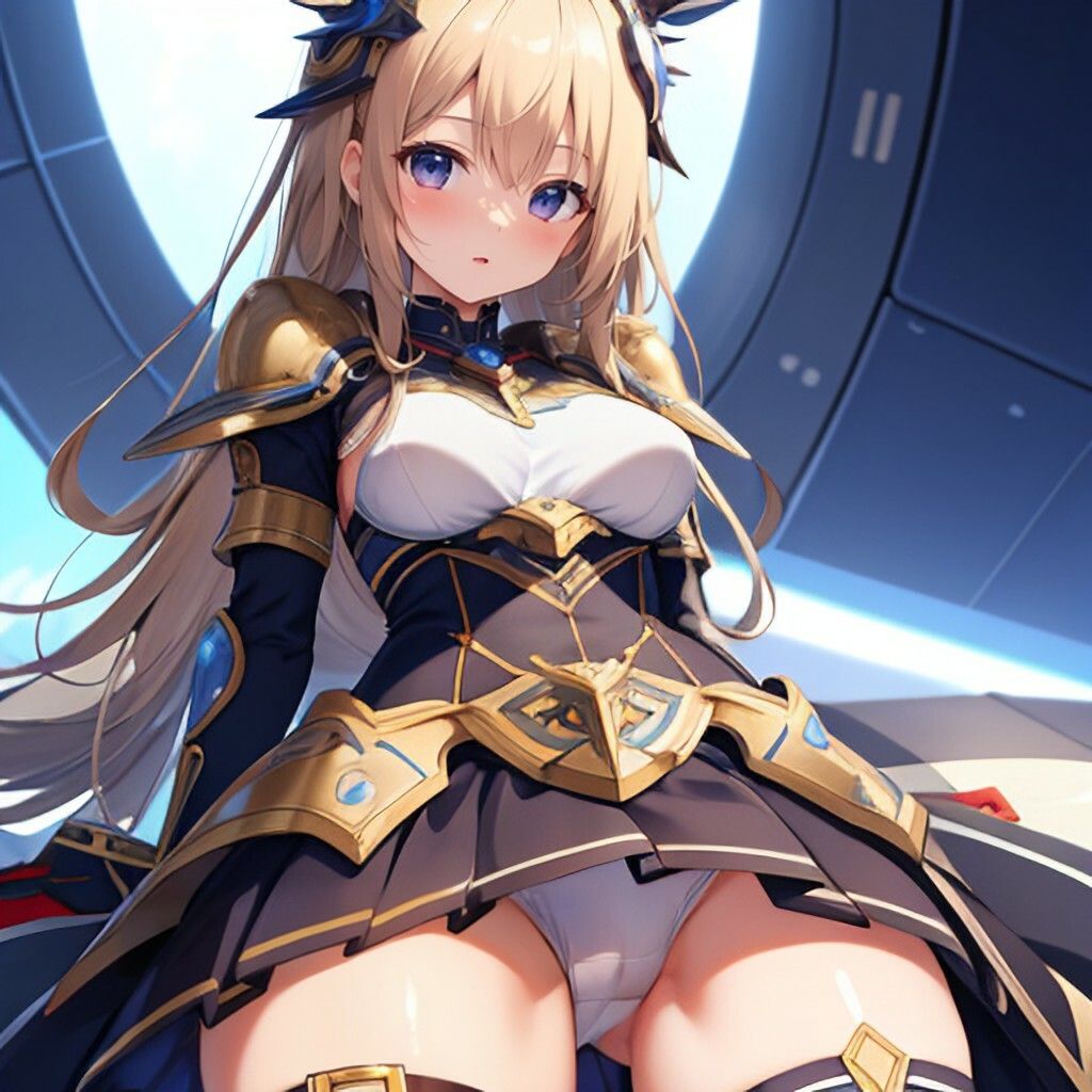 サンプル画像2:近未来ファンタジー風美少女さん(ほげふが) [d_360767]