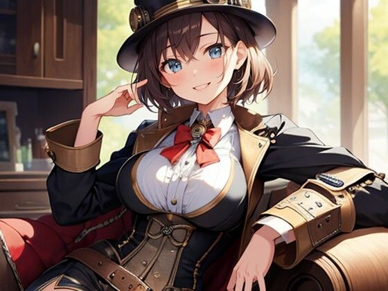 スチームパンク風美少女さん