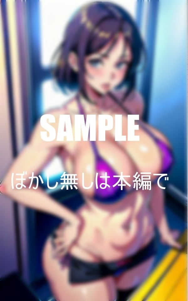 サンプル画像6:エロい水着熟女が車中で痴女しまくり我慢できない美熟女たちは濡れっぱなしの下半身(Lサークル) [d_360840]