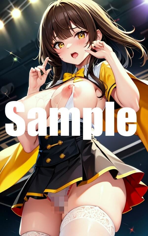 サンプル画像1:アイドルの裏事情(処女万歳) [d_360875]