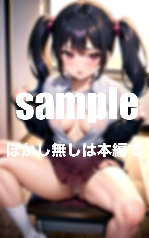 サンプル画像1:放課後のくぱぁぁ！！ 毎日僕にだけ見せてくれる優しいあの子(AI生成com) [d_360896]