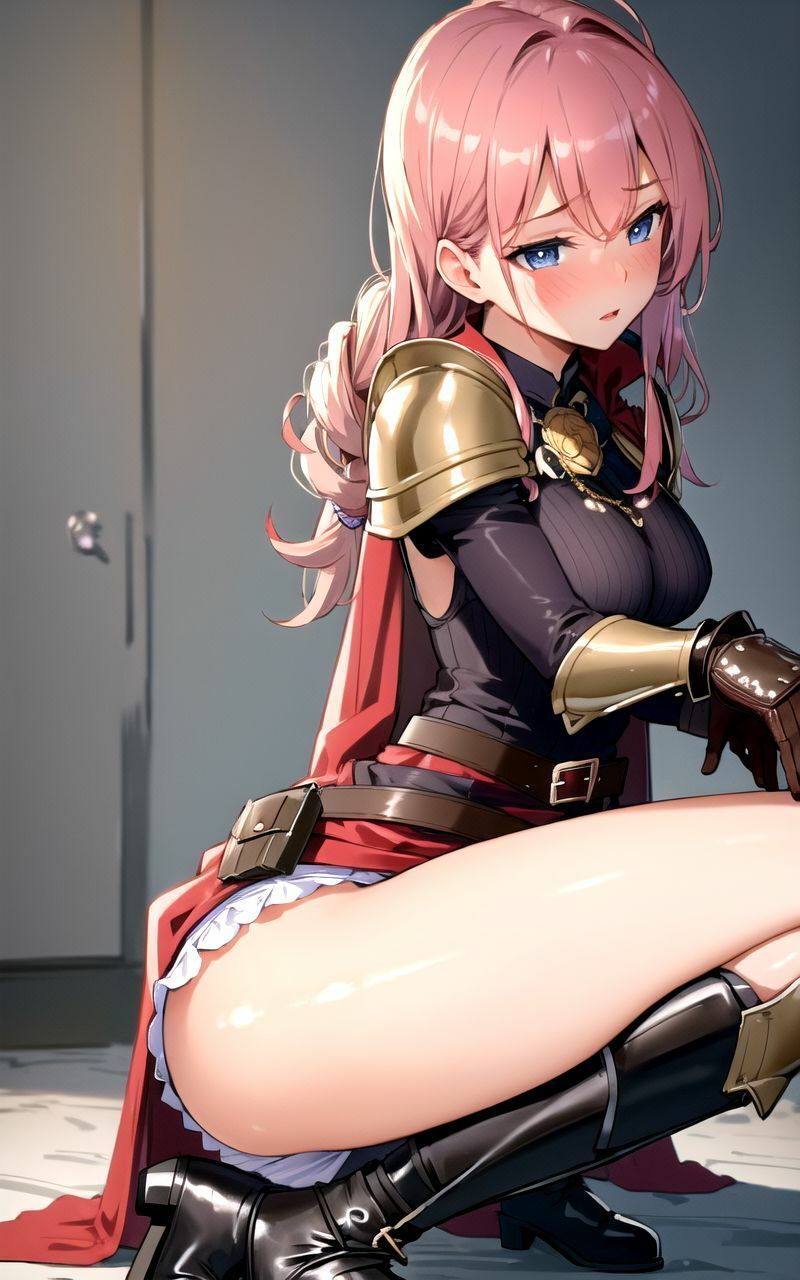 サンプル画像2:【超高画質グラビア写真集】陵●女騎士のしたぎ。ぬきの50枚〜2巻〜(ぬきぬきCG【AI】) [d_360911]