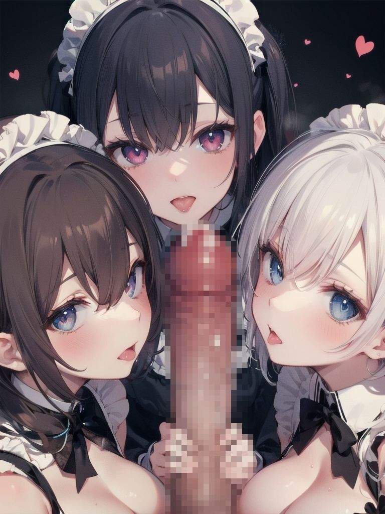 サンプル画像1:巨乳メイドとハーレムエッチ(Shotgun Bride) [d_360934]