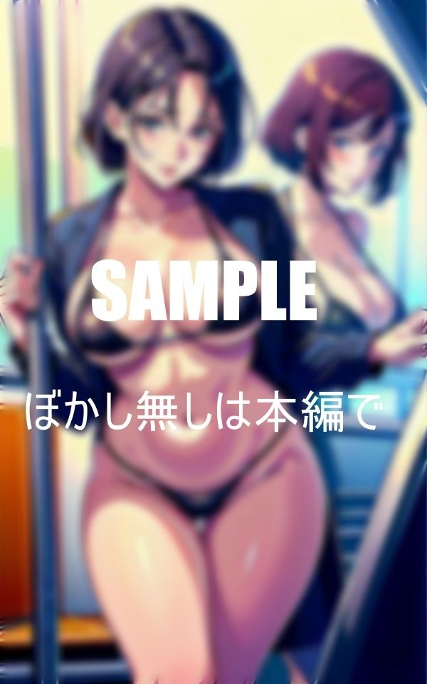 サンプル画像5:エロ過ぎる美熟女たちの誘惑列車の中でもチ〇ポに夢中好みの男を見ただけで濡れそぼるオ〇〇コ我慢できない美熟女たちの性欲(Lサークル) [d_360946]