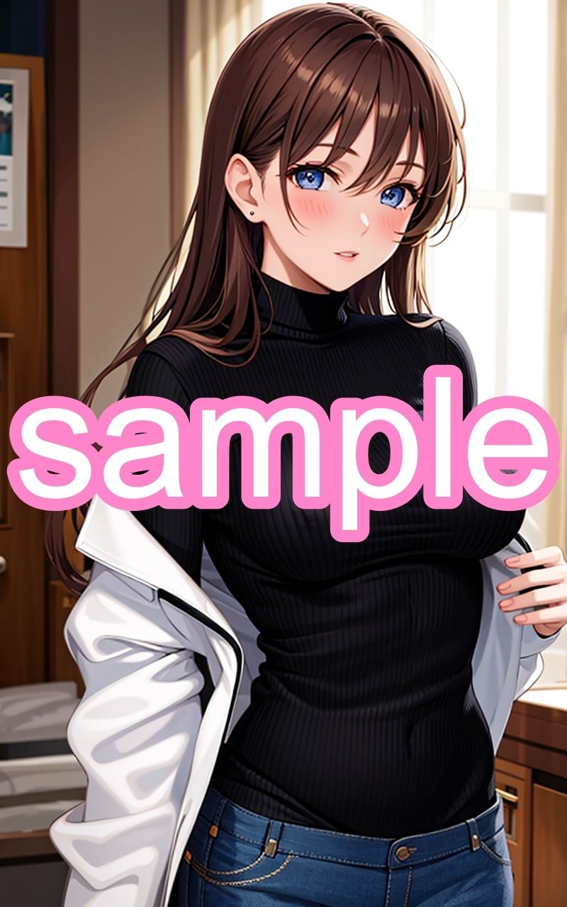 サンプル画像1:癒し系お姉さんのえちえちイラスト集(うにのてりやき) [d_360957]