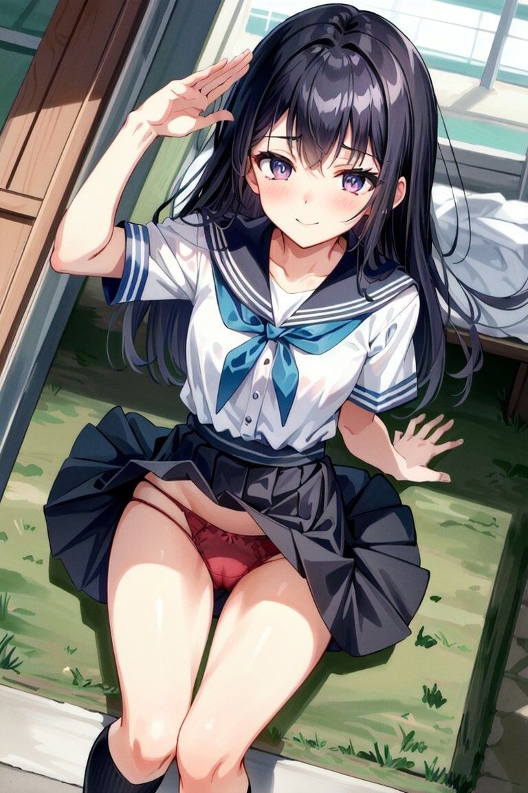 サンプル画像2:学園パニック 風紀検査編2(たまごサンド) [d_360965]