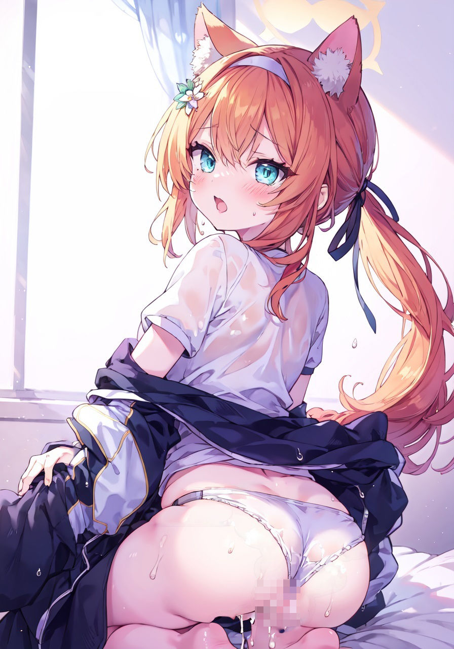 サンプル画像2:ブルアカ体操服マリーえっちイラスト集(AIイラスト販売Carco) [d_360968]