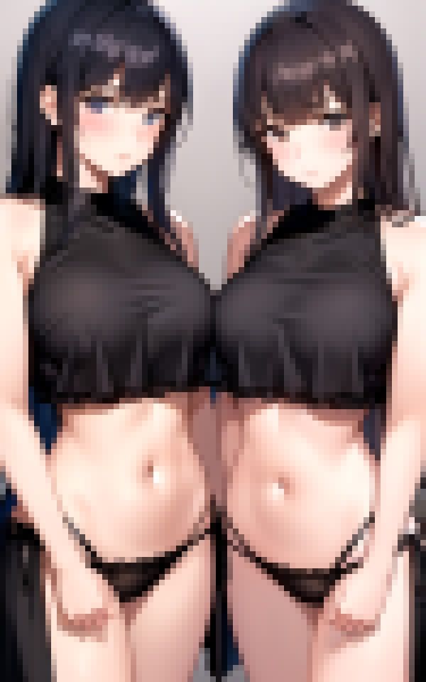 サンプル画像2:妹達は親に内緒で裸の写真を公開中(セクシャルシミュレーションサーガ) [d_361030]