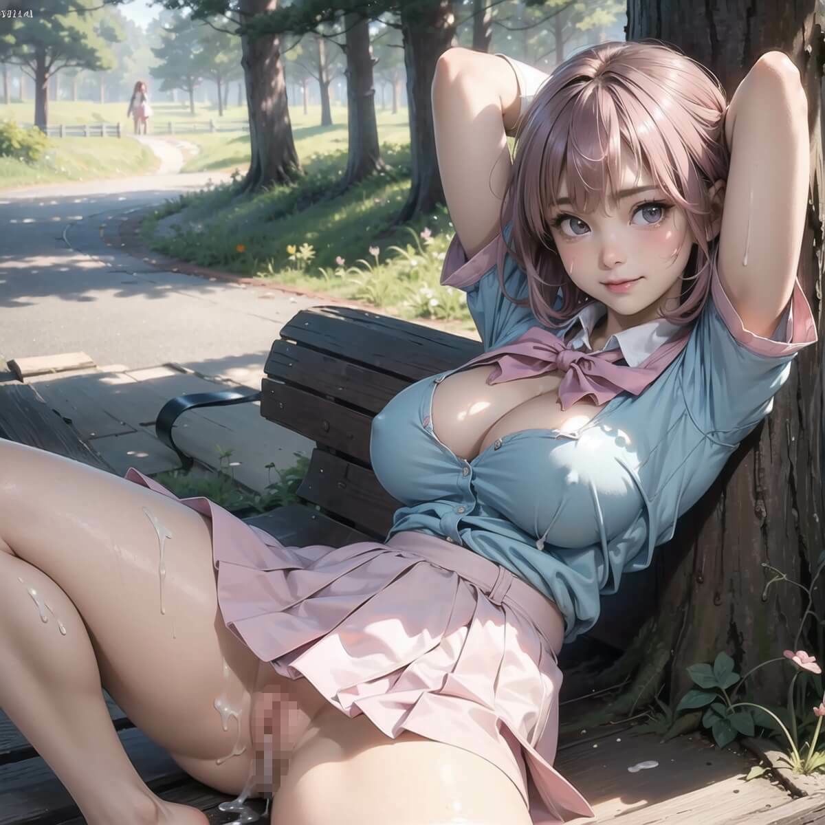 サンプル画像3:中出し大好き！ハーレム公園3【厳選100枚収録】(天堂工房) [d_361064]