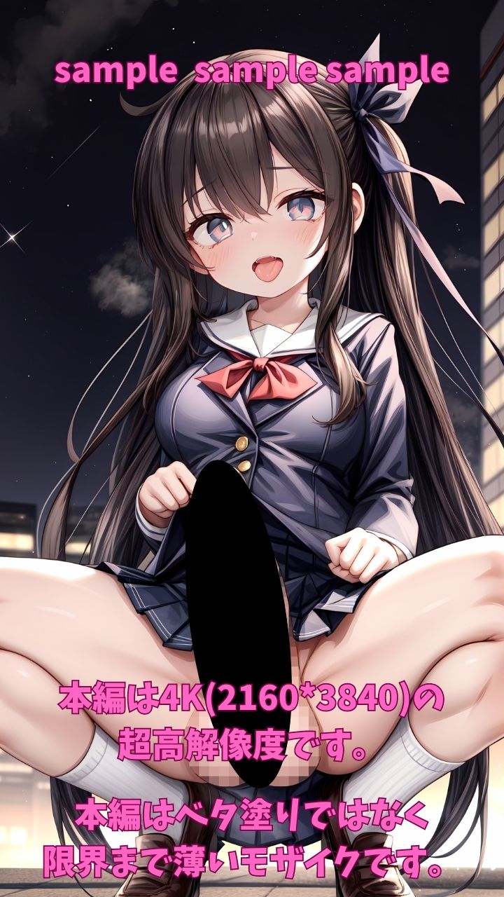 サンプル画像3:ふたなり巨根女子校生が野外露出にどハマリしてお外でちんぽ丸出しにしてオナニー大量射精しちゃう画像集(私立ふたなり女子校) [d_361077]