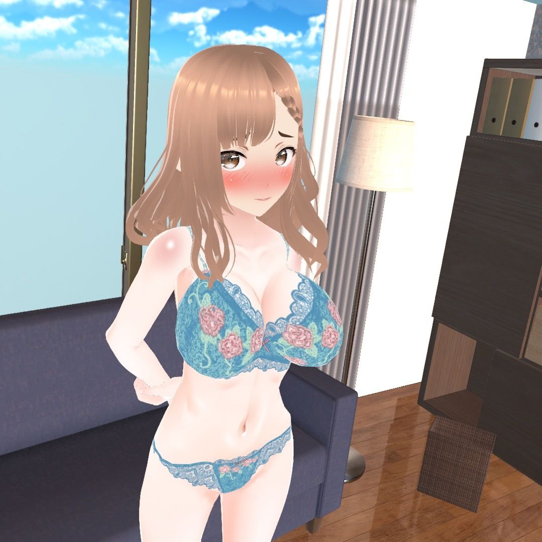 サンプル画像3:【3D写真集】癒し系女子がエロ過ぎる※ボイス動画特典付き(ぬきぬき爆乳) [d_361086]